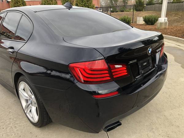 2015 BMW 550i xDrive M-Sport AWD 52k miles Blue/Black Super Clean for sale in Asheville, NC – photo 8