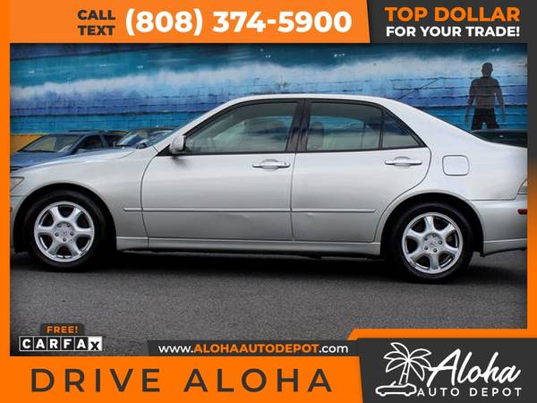 2001 Lexus IS IS 300 Sedan 4D 4 D 4-D for only 162/mo! - cars & for sale in Honolulu, HI – photo 3