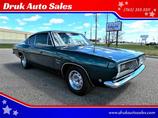 1968 Plymouth Barracuda 340 cu for sale in Ramsey , MN