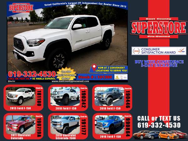 2018 TOYOTA TACOMA TRD OFFROAD TRUCK-EZ FINANCING-LOW DOWN! for sale in El Cajon, CA – photo 20