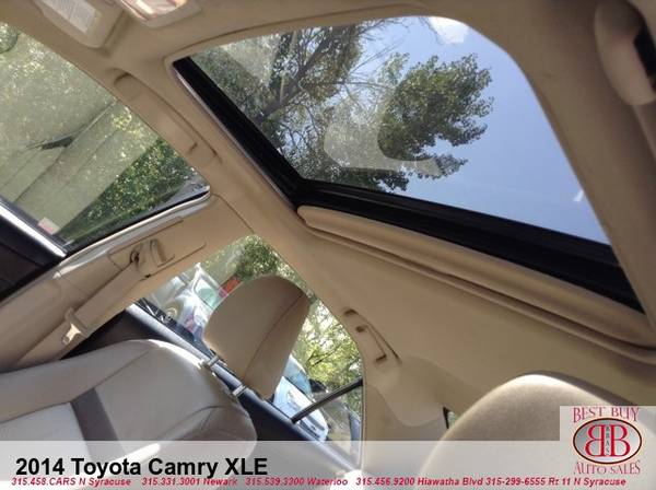 2014 TOYOTA CAMRY XLE EVERYONE APPROVED SALE - - by for sale in Waterloo, NY – photo 9