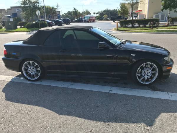 2004 BMW 330ci Convertible Triple Black with M Sport & Carfax - cars... for sale in Venice, FL – photo 8