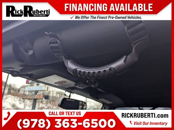 2013 Jeep Wrangler Unlimited Rubicon FOR ONLY 435/mo! - cars & for sale in Fitchburg, MA – photo 16