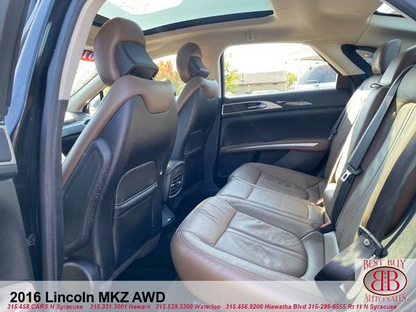 2016 LINCOLN MKZ AWD Fall Sale Everyone Approved! for sale in NEWARK, NY – photo 9
