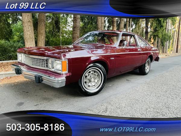 1979 Plymouth Volare Duster 318 V8 Swap 3 Speed Manual Plaid Interio for sale in Milwaukie, OR – photo 6