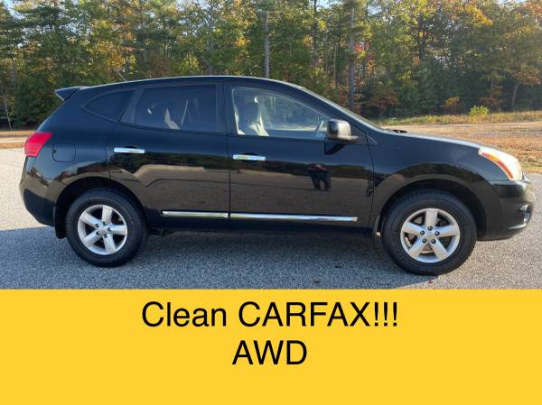 13 Nissan Rogue S - Clean Carfax! AWD for sale in Portland, ME