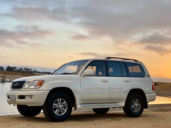 Lexus LX470 4WD (4x4) Clean Title Gorgeous Pearl White Timing Belt for sale in San Diego, CA – photo 4