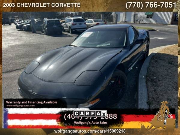 2003 CHEVROLET CORVETTE Z06 Great Cars, Great Prices, Great for sale in Buford, GA