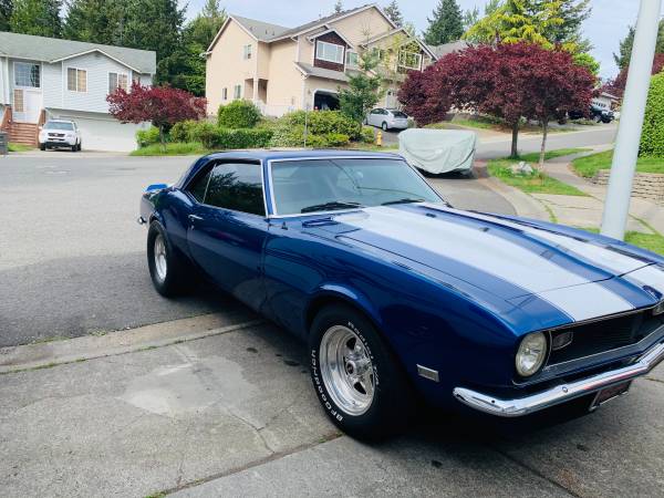 1968 Chevy Camaro four-speed for sale in Lynnwood, WA – photo 3