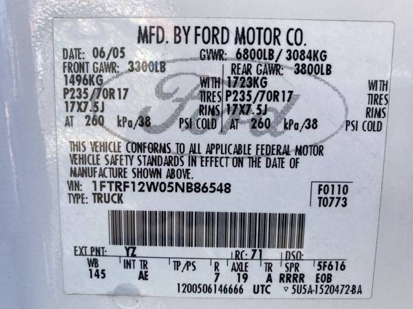 2005 Ford F-150 XL -Clean Title- Loaded- for sale in San Diego, CA – photo 10
