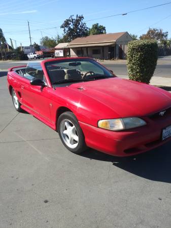 1998 mustang convertible for sale in Modesto, CA – photo 2