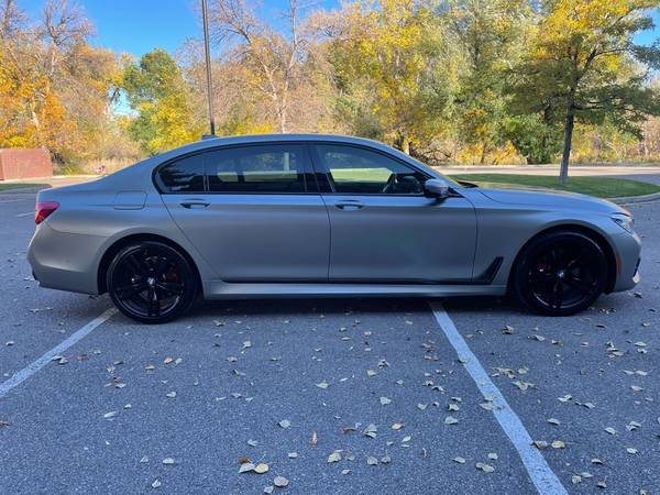 2019 BMW 7 Series 750i xDrive Individual Gray Matte Paint From the for sale in Boulder, CO – photo 2