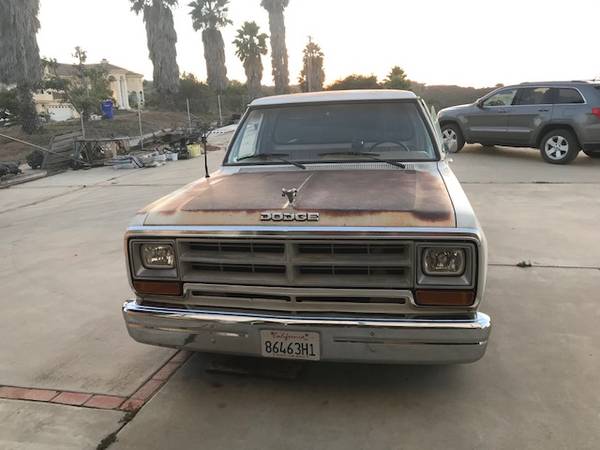 1987 Dodge D100 Short Bed - cars & trucks - by owner - vehicle... for sale in Valley Center, CA – photo 4
