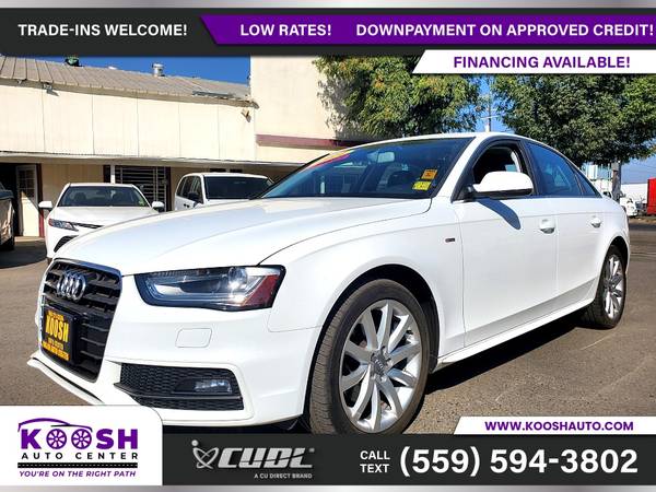 200/mo-2014 Audi A4 A 4 A-4 Premium - - by dealer for sale in Fresno, CA
