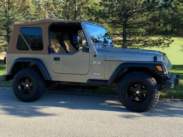 2005 Jeep Wrangler X ! 6 sod manual 46k miles ! Clean - cars &... for sale in Frankfort, IL – photo 7