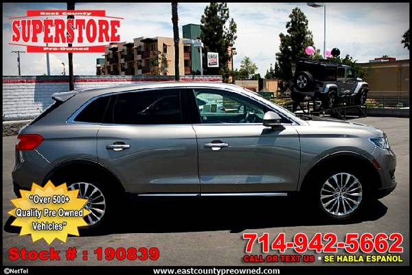 2016 LINCOLN MKX SELECT SUV-EZ FINANCING-LOW DOWN! for sale in El Cajon, CA – photo 2