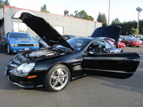2005 Mercedes-Benz SL-Class 2dr Roadster 5 5L AMG BLK ON BLK 81K for sale in Milwaukie, OR – photo 19