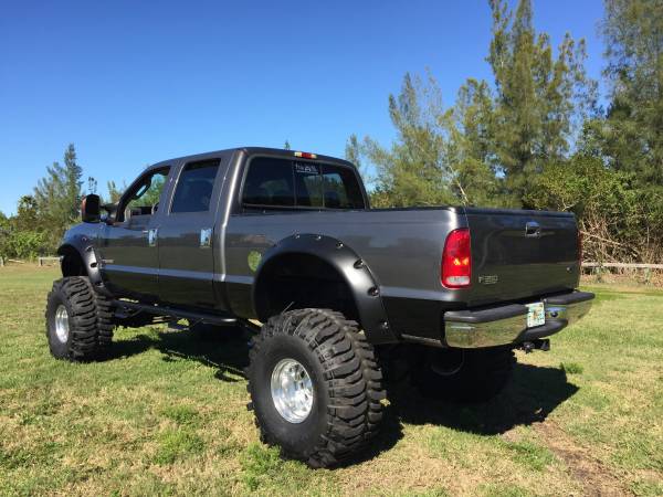 2004 Ford F350 Lariat 4x4 Crew Cab "LIFTED OLD SCHOOL" for sale in Venice, FL – photo 4