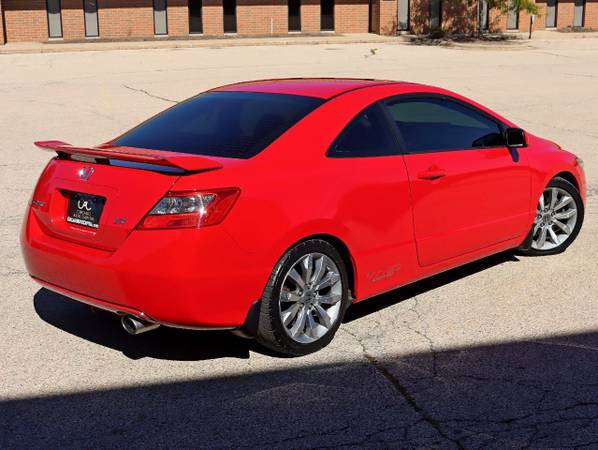 2010 HONDA CIVIC Si COUPE 6-SPEED MANUAL MOONROOF SPOILER ALLOYS for sale in Elgin, IL – photo 4