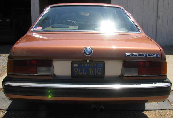 1978 BMW 633csi for sale in gold country, CA – photo 4