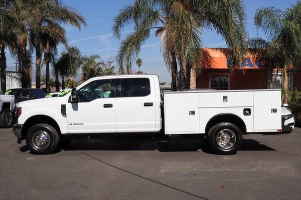2019 Ford F350 F-350 XLT Diesel Dually Crew Cab Utility Truck #33961... for sale in Fontana, CA – photo 4