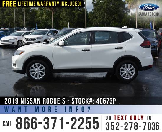 *** 2019 Nissan Rogue S *** Bluetooth - Backup Camera - Cruise -... for sale in Alachua, FL – photo 4
