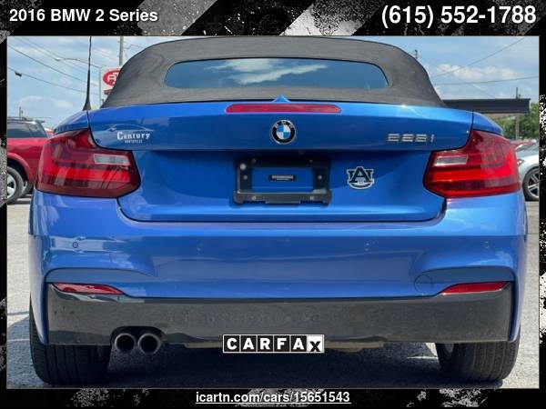 2016 BMW 2 Series 2dr Conv 228i RWD - - by dealer for sale in Murfreesboro, TN – photo 6
