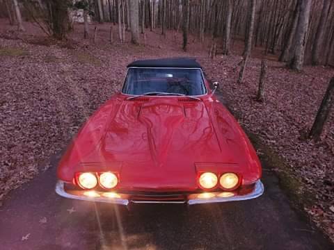 1965 Corvette Convertible CHRISTMAS RED 4 speed - cars & trucks - by... for sale in Alpharetta, GA – photo 16