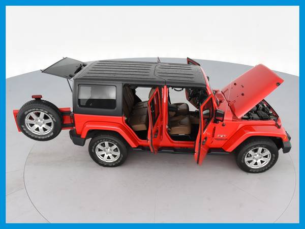 2016 Jeep Wrangler Unlimited Sahara Sport Utility 4D suv Red for sale in Westport, NY – photo 20