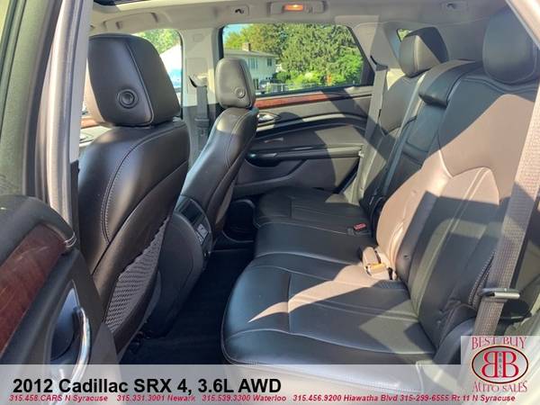 2012 CADILLAC SRX 4 AWD! FULLY LOADED! PANO SUNROOF! REMOTE START! for sale in Syracuse, NY – photo 11