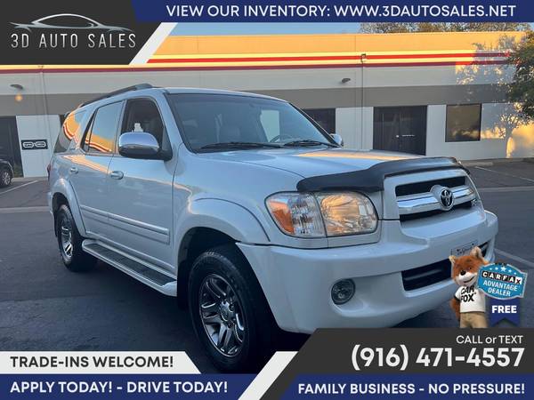 155/mo - 2007 Toyota Sequoia LimitedSUV - - by dealer for sale in Rocklin, NV – photo 2