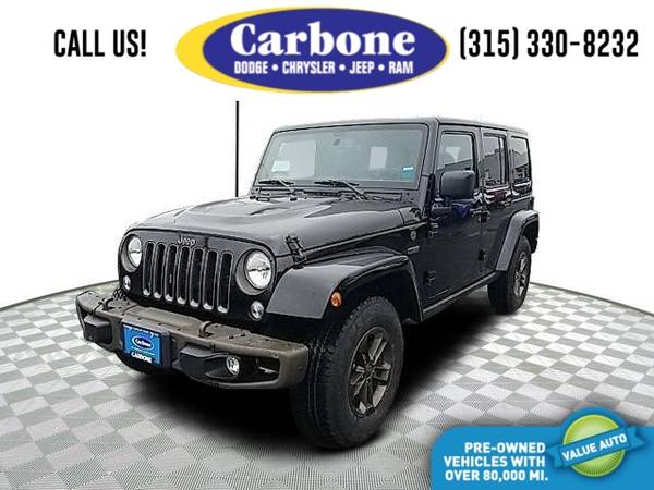 2016 Jeep Wrangler Unlimited 4WD 4dr 75th Anniversary - cars & for sale in Yorkville, NY