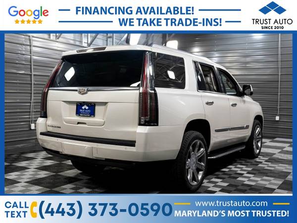 2015 Cadillac Escalade Luxury 7-Passenger RWD SUV wEntertainment for sale in Sykesville, MD – photo 7