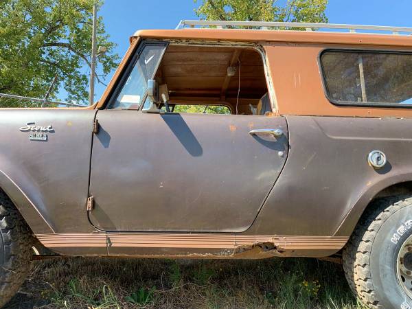 Price drop ‘66 IH scout 800 manual 4x4 project truck complete for sale in Little Rock, AR – photo 8