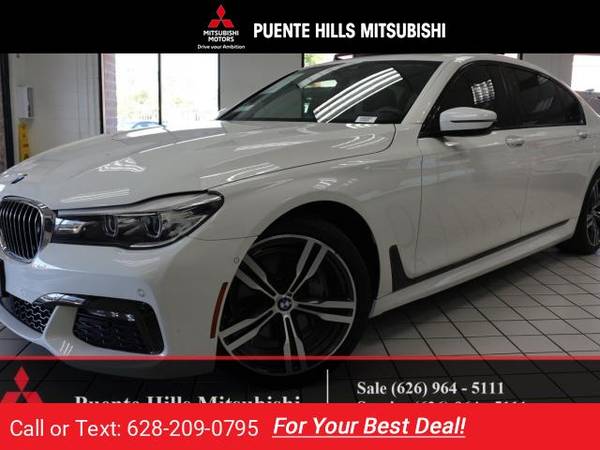 2016 BMW 740I M Sport Package sedan Alpine White for sale in City of Industry, CA