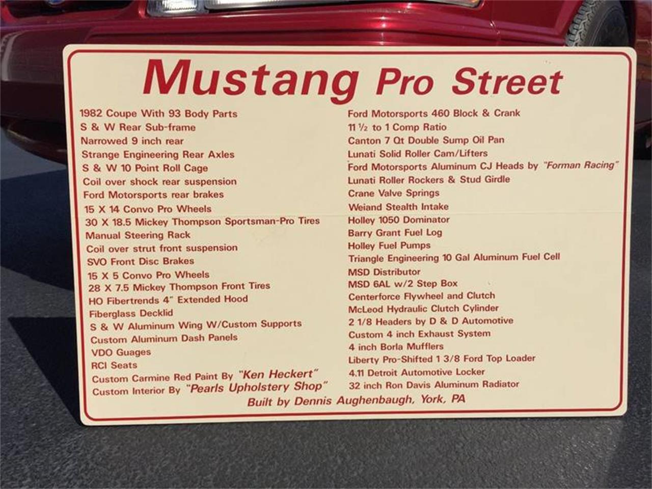 1982 Ford Mustang for sale in Clarksburg, MD – photo 4