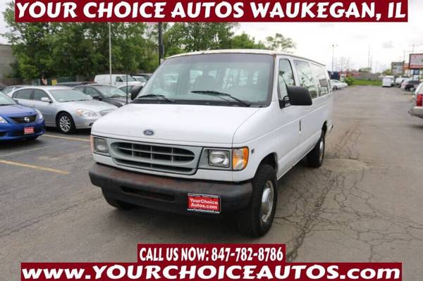 2002 FORD E-SERIES E-350 49K 15-PASSENGER VAN GOOD TIRES A86739 -... for sale in Chicago, IL – photo 2