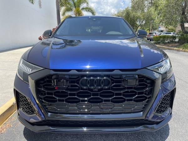 2022 Audi RS Q8 RS Q8 BLUE METALLIC/BLACK LEATHER ONLY 3K MILES for sale in Sarasota, FL – photo 4
