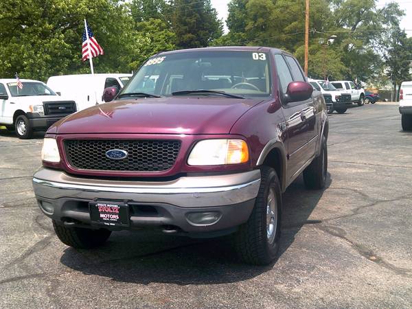 2003 Ford F-150 Lariat 4dr SuperCrew 4WD Styleside for sale in TROY, OH