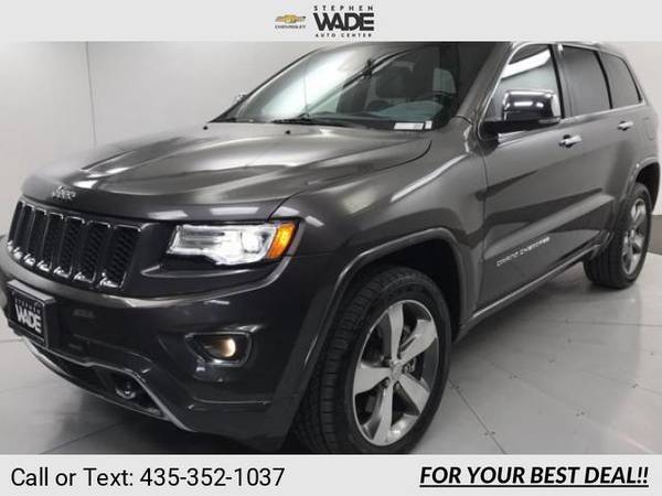 2015 Jeep Grand Cherokee Overland suv Gray - - by for sale in St.George, UT