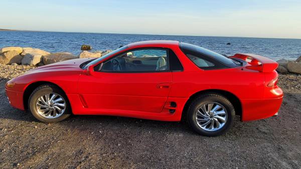 1996 MINT Mitsubishi 3000GT RED 5SPD Manual Sports Car ONLY 47K for sale in Marion, MA – photo 2