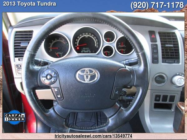 2013 Toyota Tundra Limited 4x4 4dr Double Cab Pickup SB (5.7L V8)... for sale in MENASHA, WI – photo 12