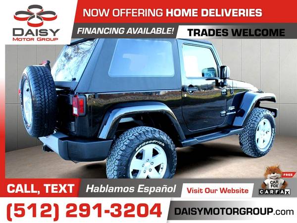 2010 Jeep Wrangler 2dr 2 dr 2-dr Sahara for only 429/mo! - cars & for sale in Round Rock, TX – photo 6
