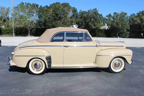 1947 Ford Super Deluxe 8 Convertible Flat-head V8 3-Speed - cars &... for sale in Bonita Springs, FL