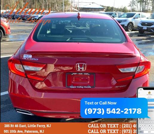 2018 Honda Accord Sedan Sport CVT - Buy-Here-Pay-Here! - cars & for sale in Paterson, NJ – photo 4