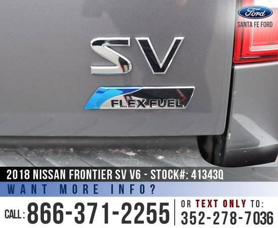 2018 Nissan Frontier SV Bluetooth - Flex Fuel - SiriusXM for sale in Alachua, GA – photo 9