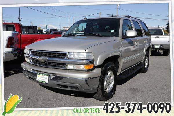 2004 Chevrolet Chevy Tahoe LT - GET APPROVED TODAY!!! for sale in Everett, WA