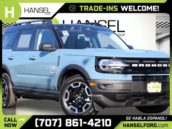 2022 Ford Bronco Sport Outer Banks FOR ONLY 713/mo! for sale in Santa Rosa, CA