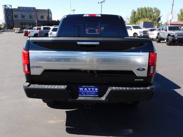 2019 *Ford* *F-150* *PLATINUM* Agate Black for sale in American Fork, UT – photo 9