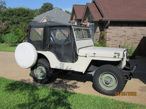 1948 Willys CJ-2A Rebuilt-Runs Great - Many extras included - cars & for sale in College Station , TX